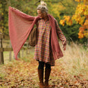 Écharpe Léonie rose boisé