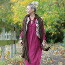 Écharpe Léonie chocolat