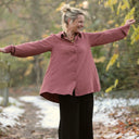 Chemise Caroline - Viscose/Lin Rose boisé