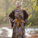 Robe Armande – Satin de coton Jardin d'automne