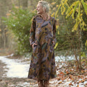 Robe Armande – Satin de coton Jardin d'automne