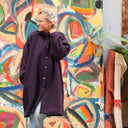 Manteau Taïma - prune