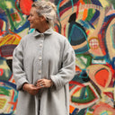 Manteau Taïma - gris lumière