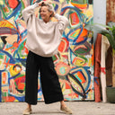 Sweat Ferdinand - ficelle - version longue