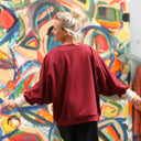 Sweat Ferdinand - cerise noire - version longue