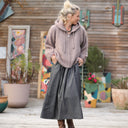 Gilet capuche Tulia - Moka