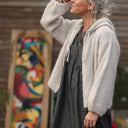 Gilet capuche Tulia - Ficelle