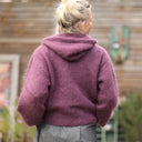 Gilet capuche Tulia - Prune