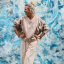 Sweat Ferdinand - ficelle - version courte