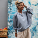 Sweat Ferdinand - bleu céleste - version courte