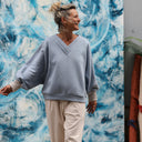 Sweat Ferdinand - bleu céleste - version courte