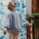 Sweat Ferdinand - bleu céleste - version courte