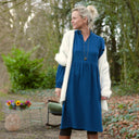 Robe Allegra - viscose canard