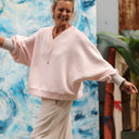 Sweat Ferdinand - rose dragée - version courte