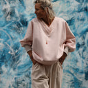 Sweat Ferdinand - rose dragée - version courte