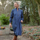 Robe Allegra - jean de coton bleu