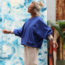 Sweat Ferdinand - bleu majorelle - version courte