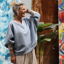 Sweat Ferdinand - bleu céleste - version courte