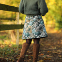 Jupe Maya - Jacquard Fleurs de givre