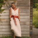 Ceinture Anita - lin terracotta