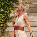 Ceinture Anita - lin terracotta