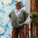 Gilet Cassiopé - Vert mousse