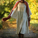 Echarpe Véra - rose boisé