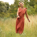 Ceinture Anita - lin terracotta