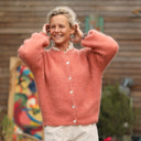 Gilet Sélène - Rose pamplemousse