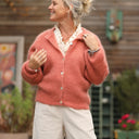 Gilet Sélène - Rose pamplemousse