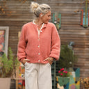 Gilet Sélène - Rose pamplemousse