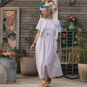 Robe Monique et son boléro vichy ficelle