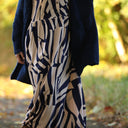 Robe Aurélia - Viscose vague graphique