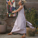 Robe Monique et son boléro vichy ficelle