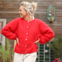 Gilet Sélène -Rouge éclat