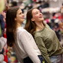 Blouse  Clarisse - Jersey brodé kaki