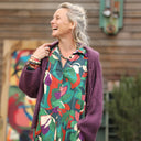 Robe Pensée - Satin de coton Couleurs de saison