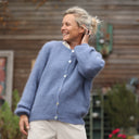 Gilet Sélène - Bleu brumeux