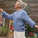 Gilet Sélène - Bleu brumeux