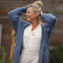 Gilet Naïs - Bleu myosotis