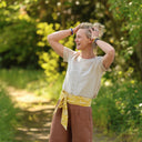 Blouse Emeline en lin naturel
