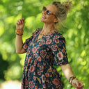 Robe Édonie — Coton jardin persan
