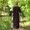 Robe Édonie — Coton nuit romantique