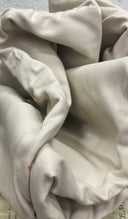 Coupon sergé de coton beige 140x240 (E40) | Fabriqué en France | Quintessence