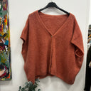 Prototype -gilet sans manche orange rose corail A5