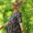 Robe Édonie — Coton jardin persan