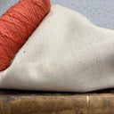 Coupon - toile de coton/lin ficelle 120x145 (D2)