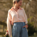 Chemise Honorine - Gaze légère à double structure nude