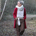 Gilet Naïs - Rouge carmin