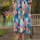 Robe Iloé –  Coton Paradis Graphique